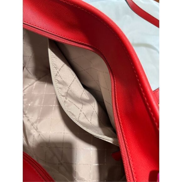 ‎Michael Kors Jet Set Travel Large Logo Tote Bag - Picture 12 of 16